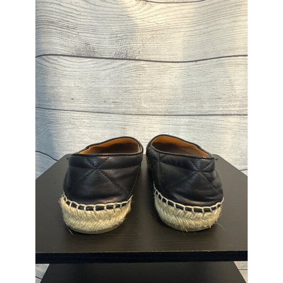 Prada Quilted Leather Espadrilles Size 38 - Picture 3 of 4